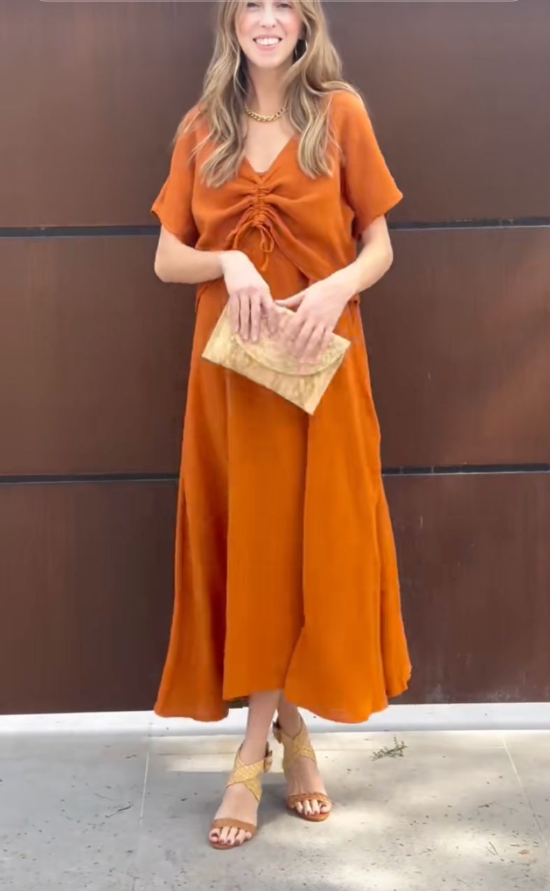 Vestido Marilia - Soltinho Leve e Fresco - Sucesso Europeu