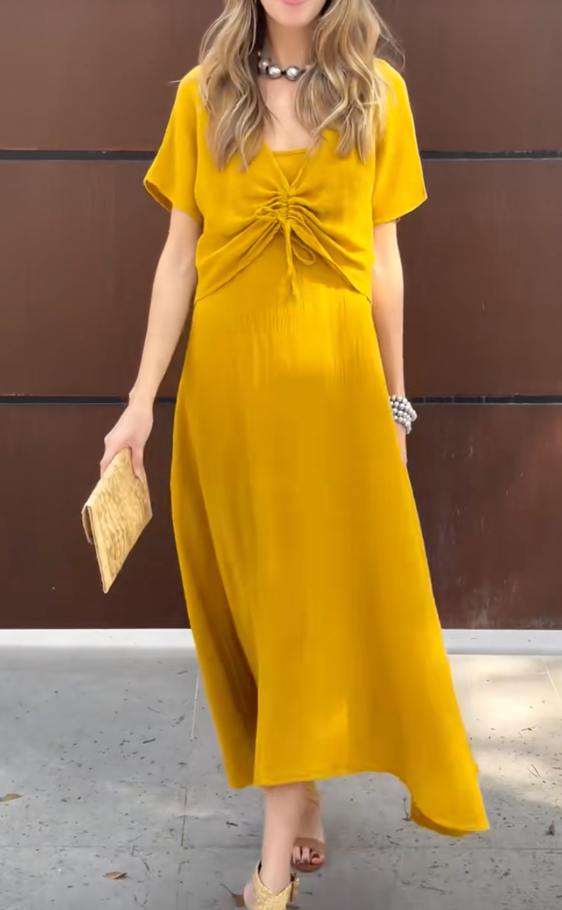 Vestido Marilia - Soltinho Leve e Fresco - Sucesso Europeu