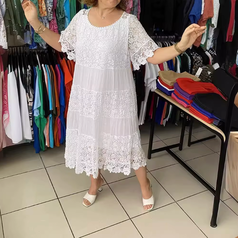 Vestido Feminino Amélia de Renda