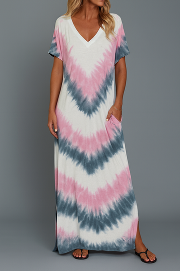 Vestido Feminino Loren - Longo e Soltinho em V