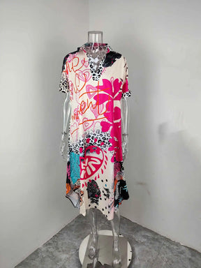 Vestido Lucy - Decote em V - Leve e Soltinho