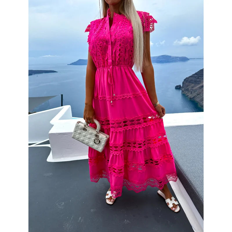 Vestido Feminino de Renda Lara