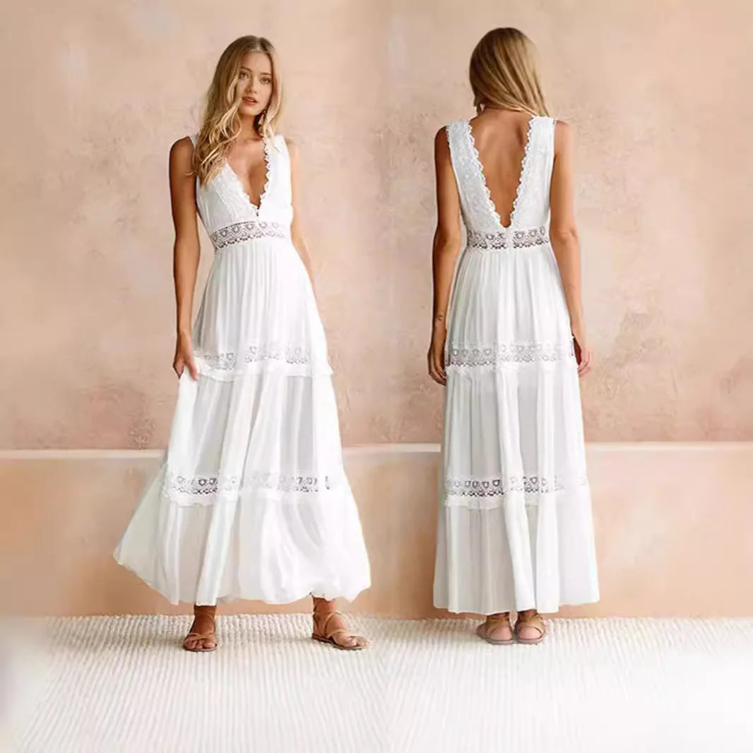 Vestido Feminino Valen de Renda - Moda Verão 2026